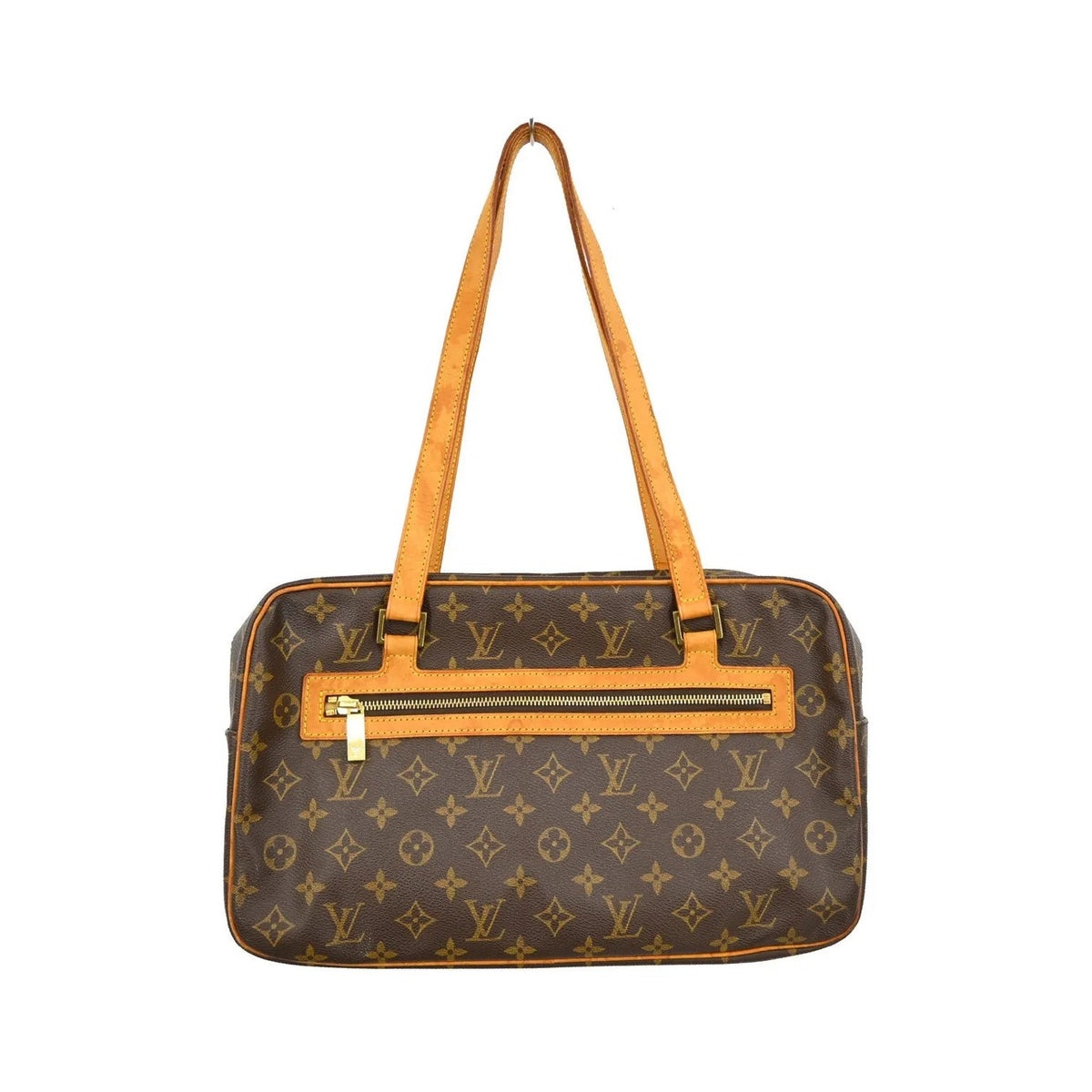 Louis Vuitton Cite Monogram Canvas, Brown, Canvas, Handbag