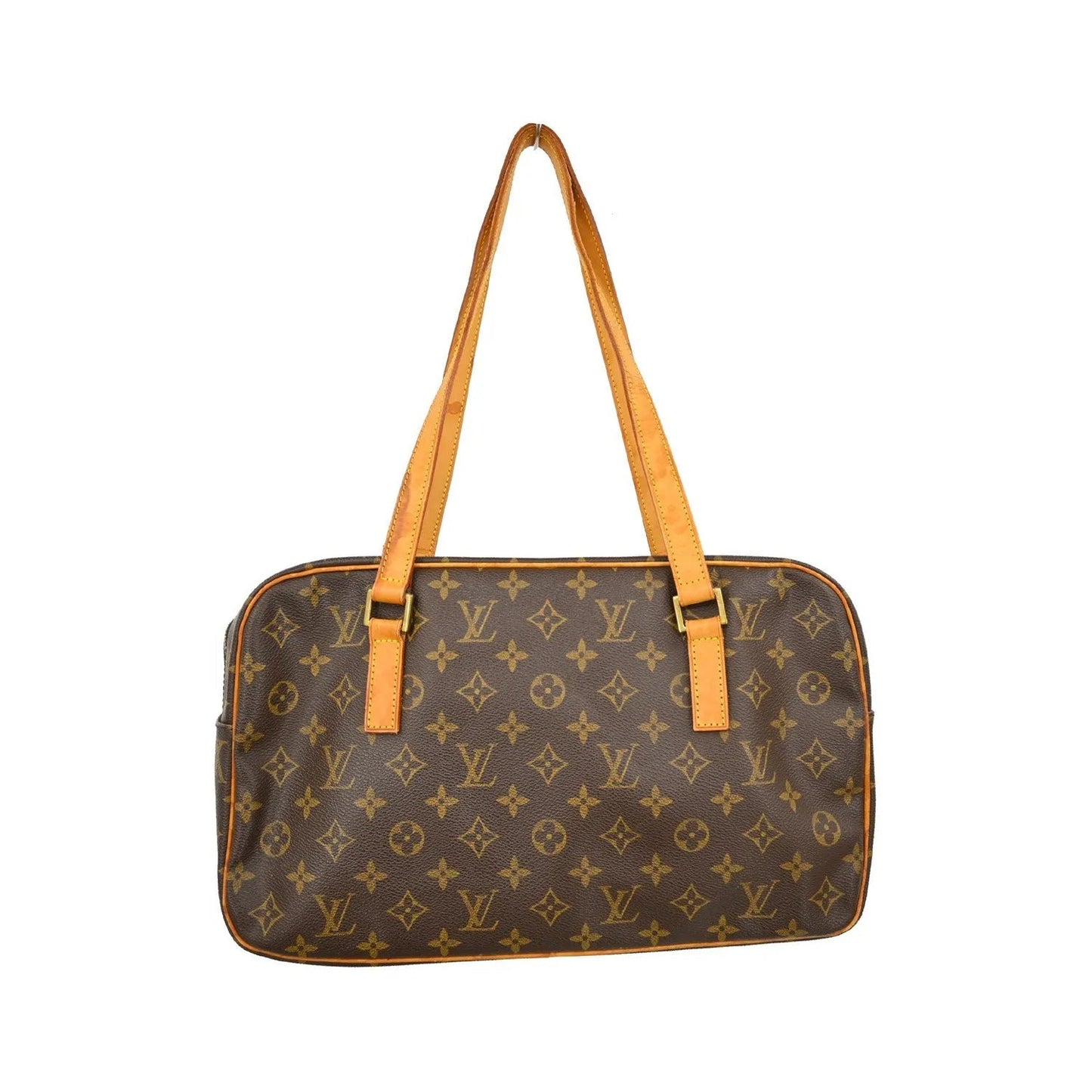 Louis Vuitton Cite Monogram Canvas, Brown, Canvas, Handbag