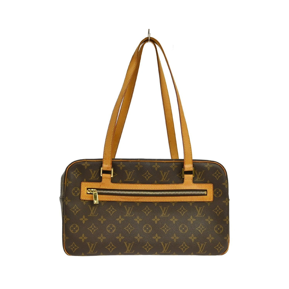 Louis Vuitton Cite Monogram Canvas, Brown, Canvas, Handbag
