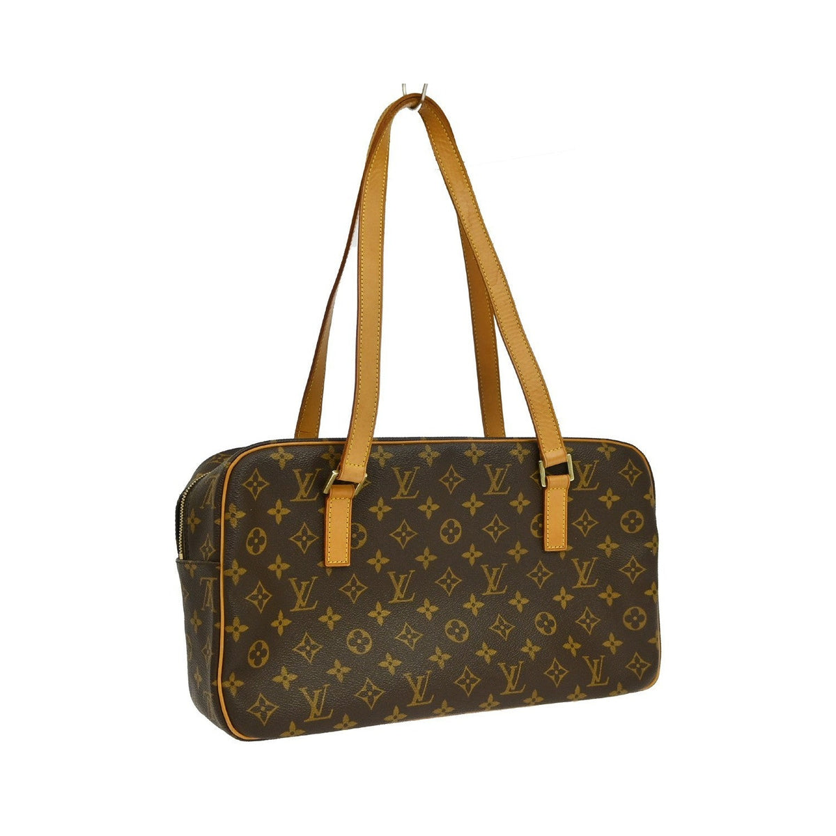 Louis Vuitton Cite Monogram Canvas, Brown, Canvas, Handbag