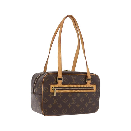 Louis Vuitton Cite Monogram Canvas, Brown, Canvas, Handbag