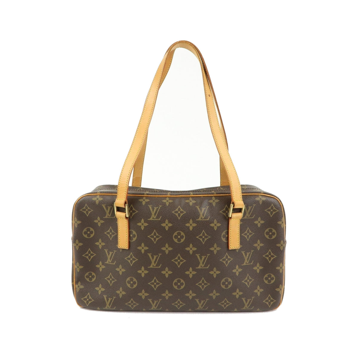 Louis Vuitton Cite Monogram Canvas, Brown, Canvas, Handbag