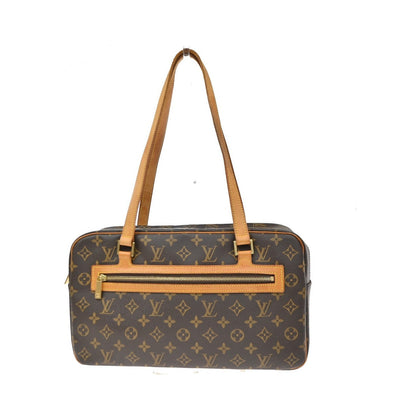 Louis Vuitton Cite Monogram Canvas, Brown, Canvas, Handbag