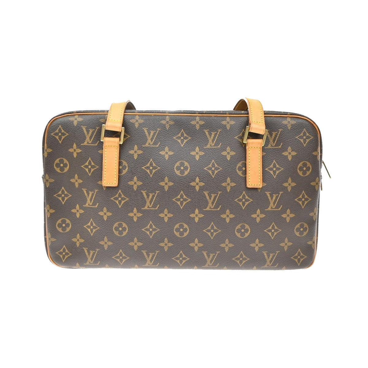 Louis Vuitton Cite Monogram Canvas, Brown, Canvas, Handbag
