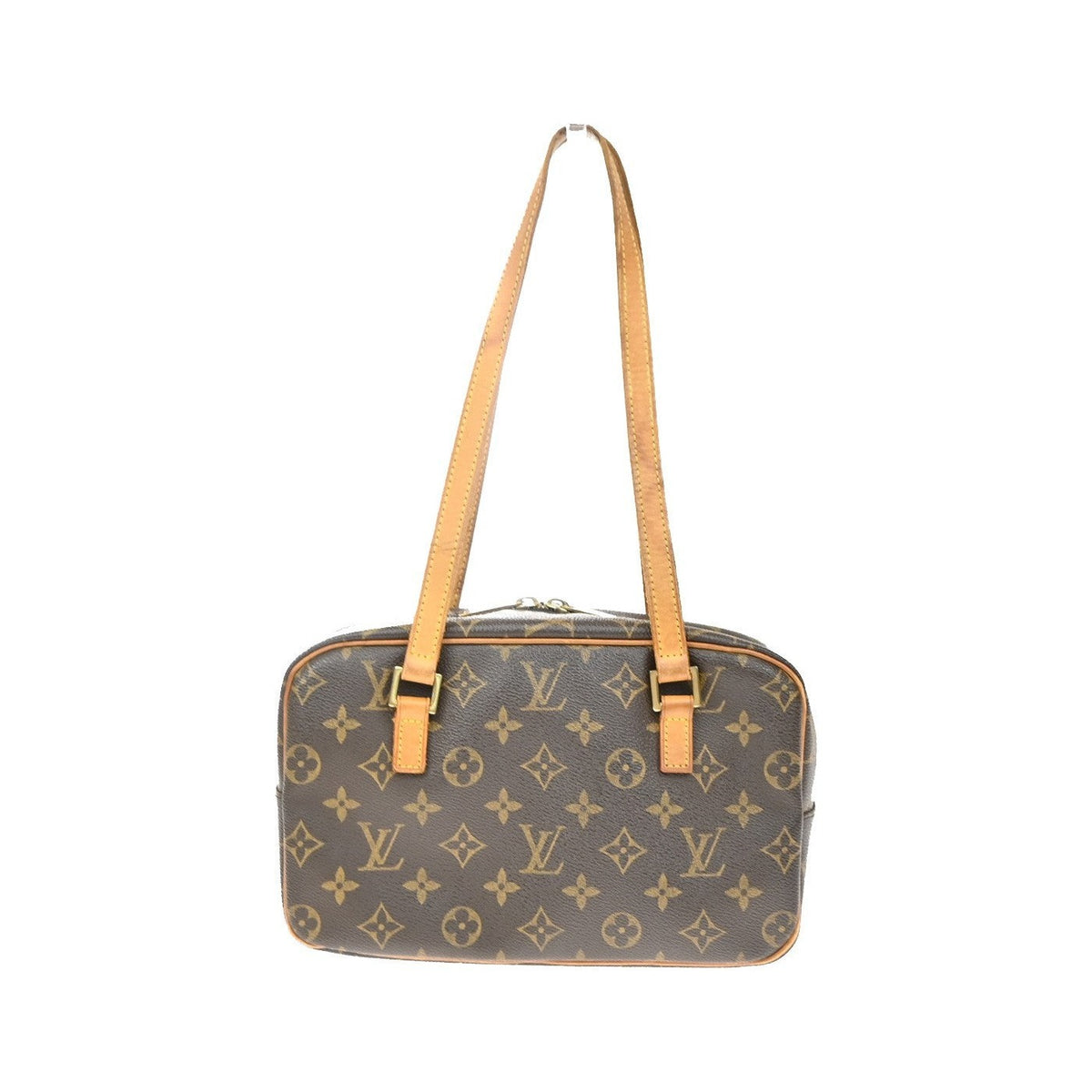 Louis Vuitton Cite Monogram Canvas, Brown, Canvas, Handbag