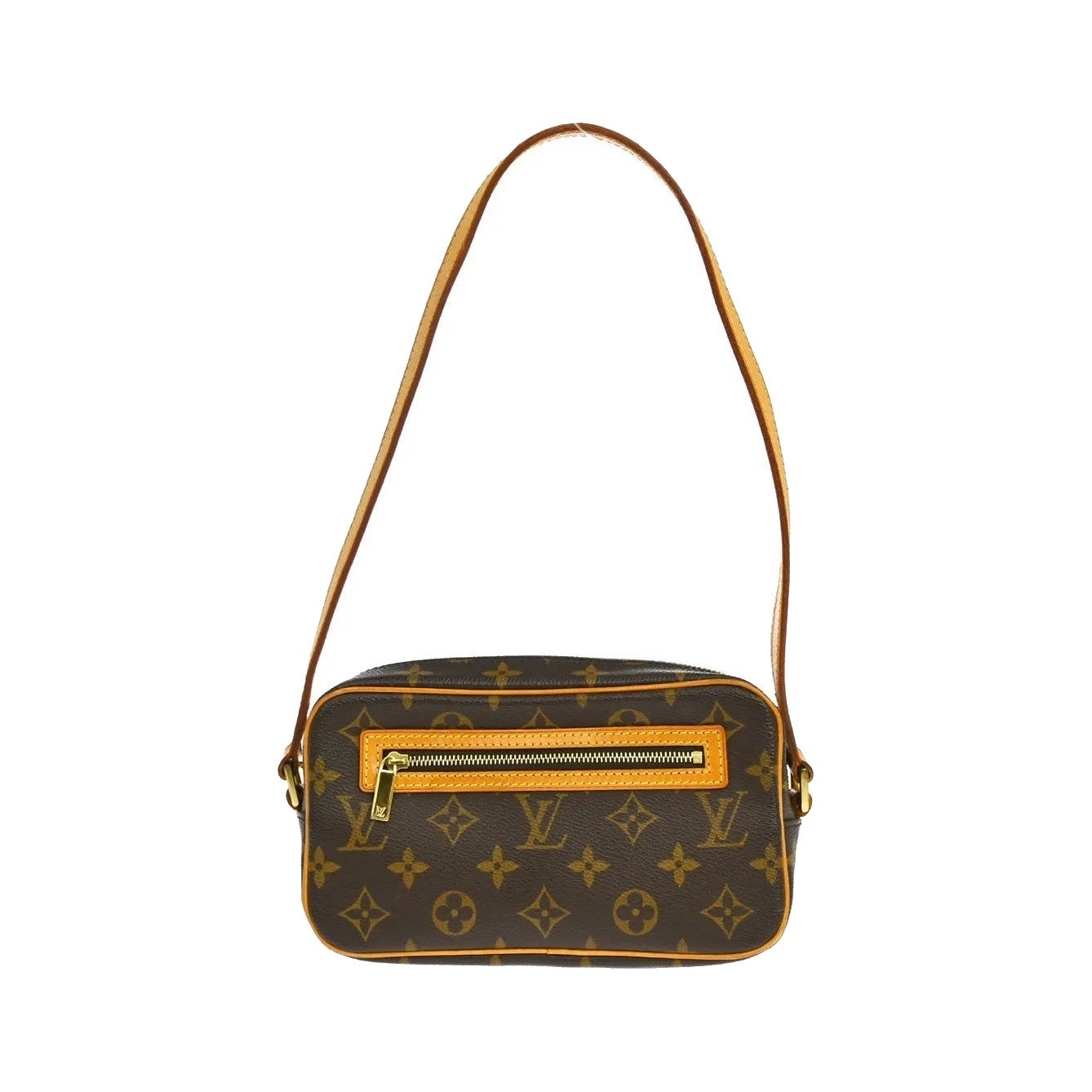 Louis Vuitton Cite Pochette Monogram Canvas, Brown, Canvas, Clutch