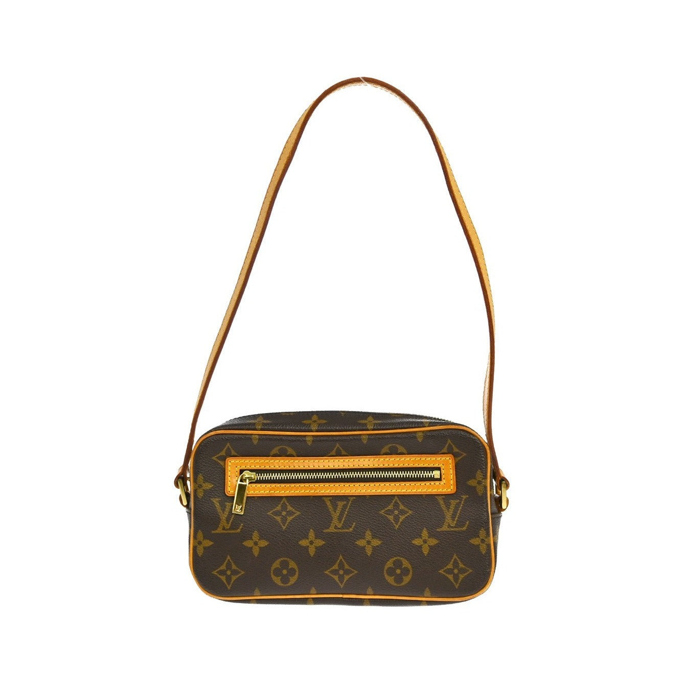 Louis Vuitton Cite Pochette Monogram Canvas, Brown, Canvas, Clutch