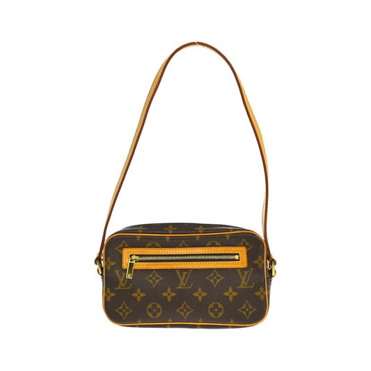 Louis Vuitton Cite Pochette Monogram Canvas, Brown, Canvas, Clutch