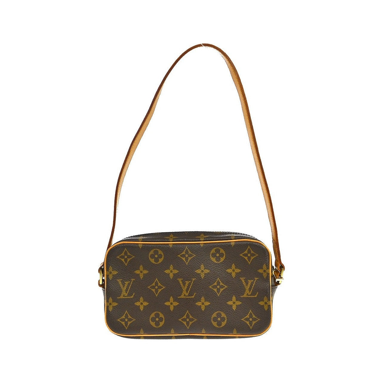 Louis Vuitton Cite Pochette Monogram Canvas, Brown, Canvas, Clutch