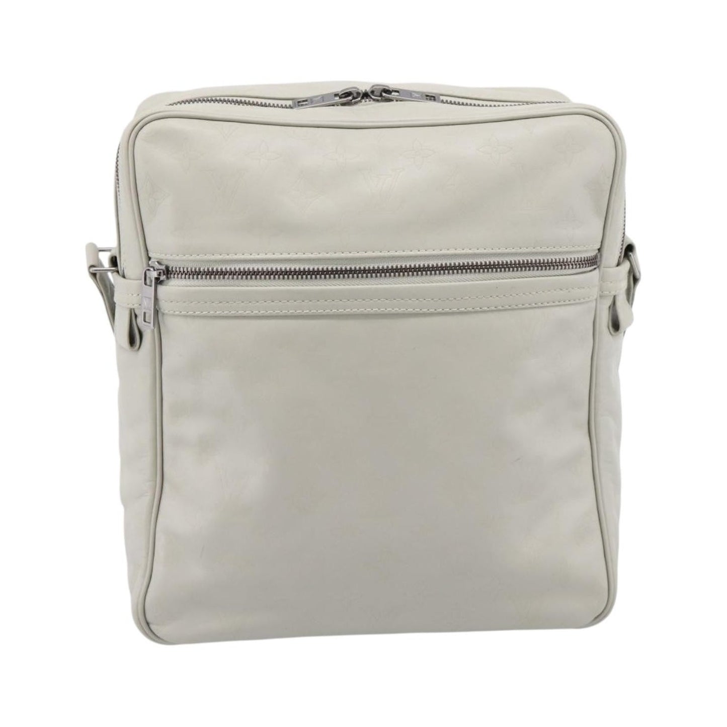 Louis Vuitton Clarkson Messenger Monogram Differ Leather, White, Canvas, Shoulder Bag