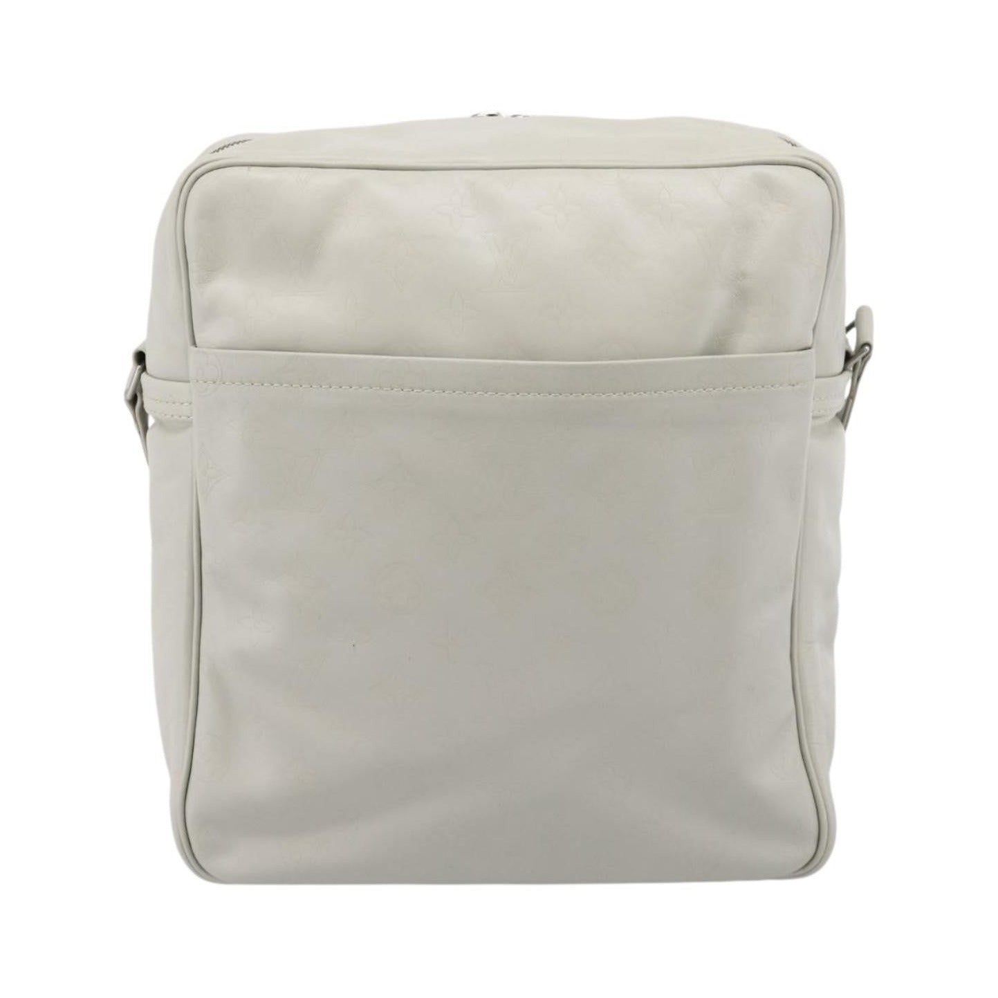 Louis Vuitton Clarkson Messenger Monogram Differ Leather, White, Canvas, Shoulder Bag
