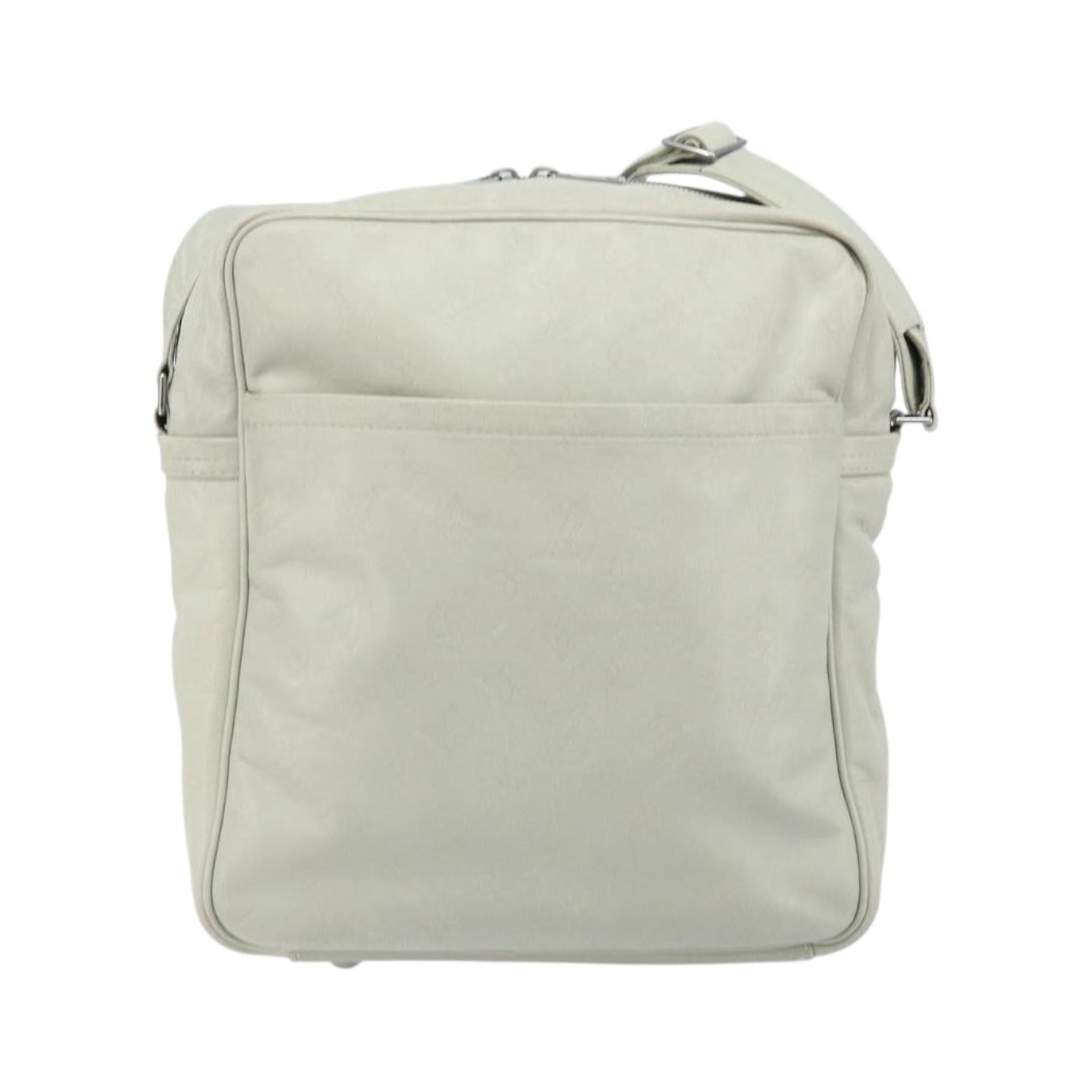 Louis Vuitton Clarkson Messenger Monogram Shadow Leather, White, Leather, Handbag