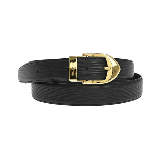 Louis Vuitton Classique Belt Epi Leather, Black, Leather, Belt