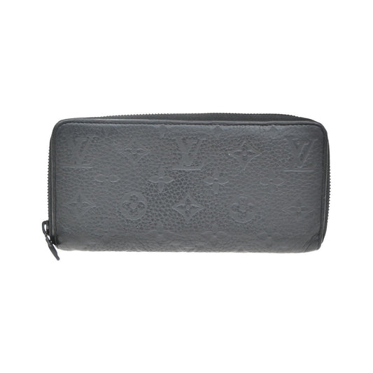 Louis Vuitton Clemence Monogram Empreinte Leather, Black, Leather, Wallet