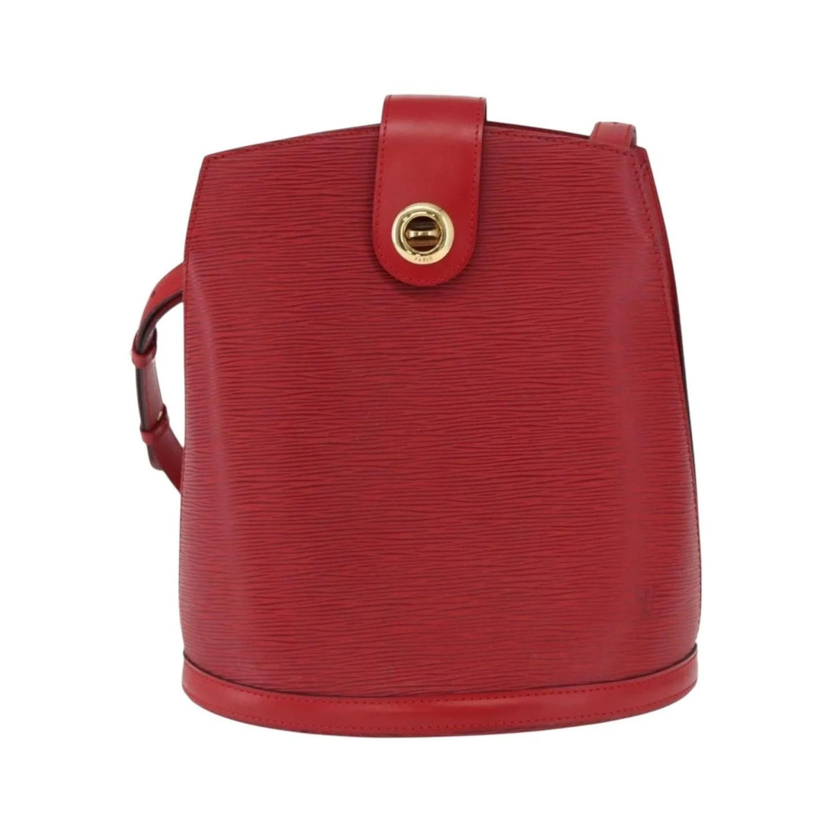 Louis Vuitton Cluny Epi Leather, Red, Leather, Shoulder Bag