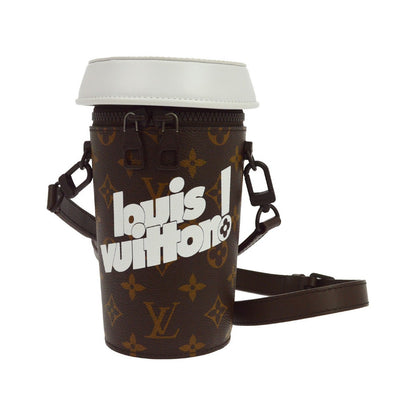 Louis Vuitton Coffee Cup Convertible Everyday Signature Vintage Monogram Canvas, Brown, Canvas, Clutch