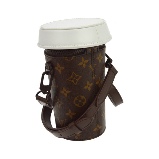 Louis Vuitton Coffee Cup Convertible Everyday Signature Vintage Monogram Canvas, Brown, Canvas, Clutch