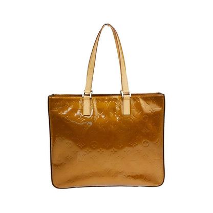 Louis Vuitton Columbus Monogram Vernis, Brown, Patent Leather, Handbag