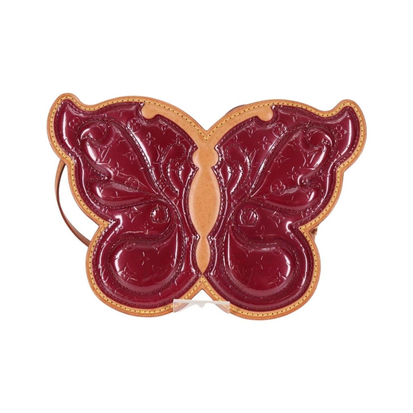 Louis Vuitton Conte de Fees Butterfly Monogram Vernis, Burgundy, Patent Leather, Clutch