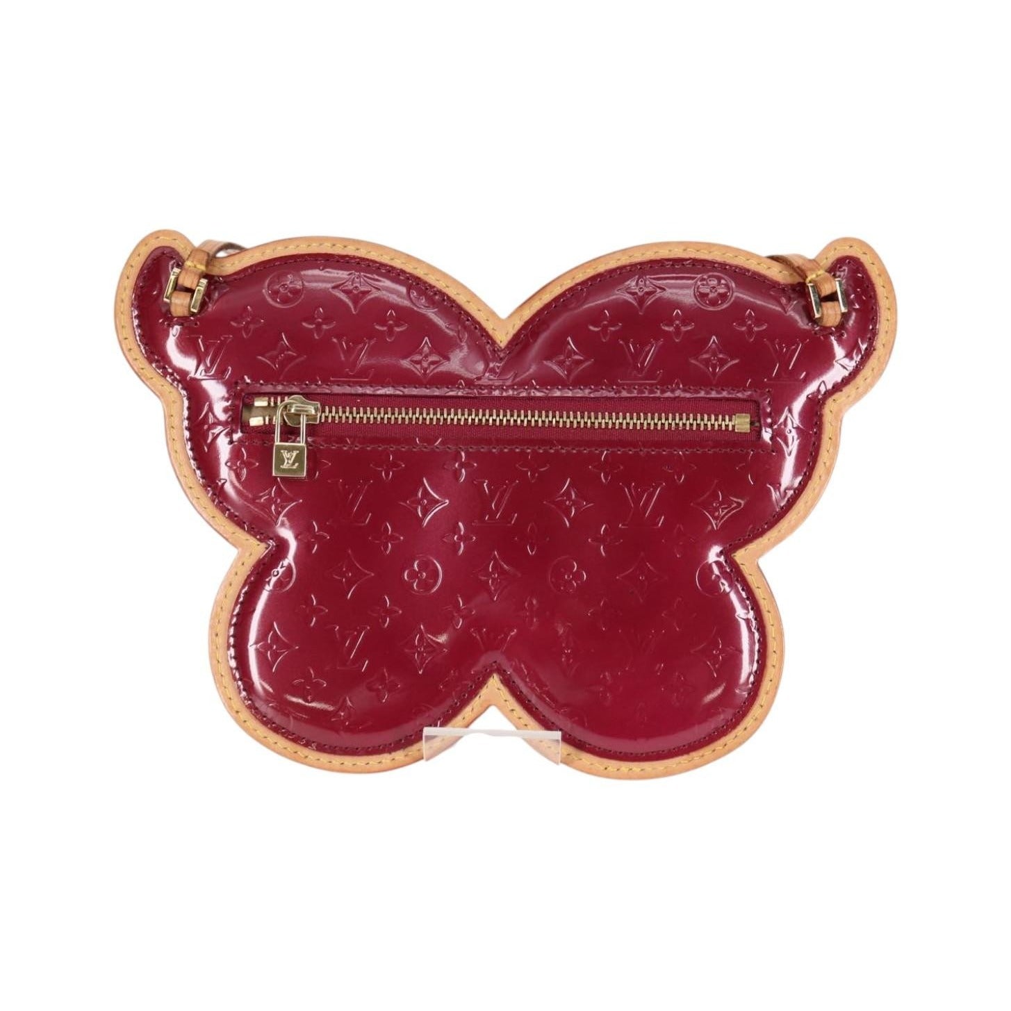 Louis Vuitton Conte de Fees Butterfly Monogram Vernis, Burgundy, Patent Leather, Clutch