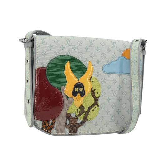 Louis Vuitton Conte de Fees Musette Monogram Patchwork, Gray, Canvas, Shoulder Bag