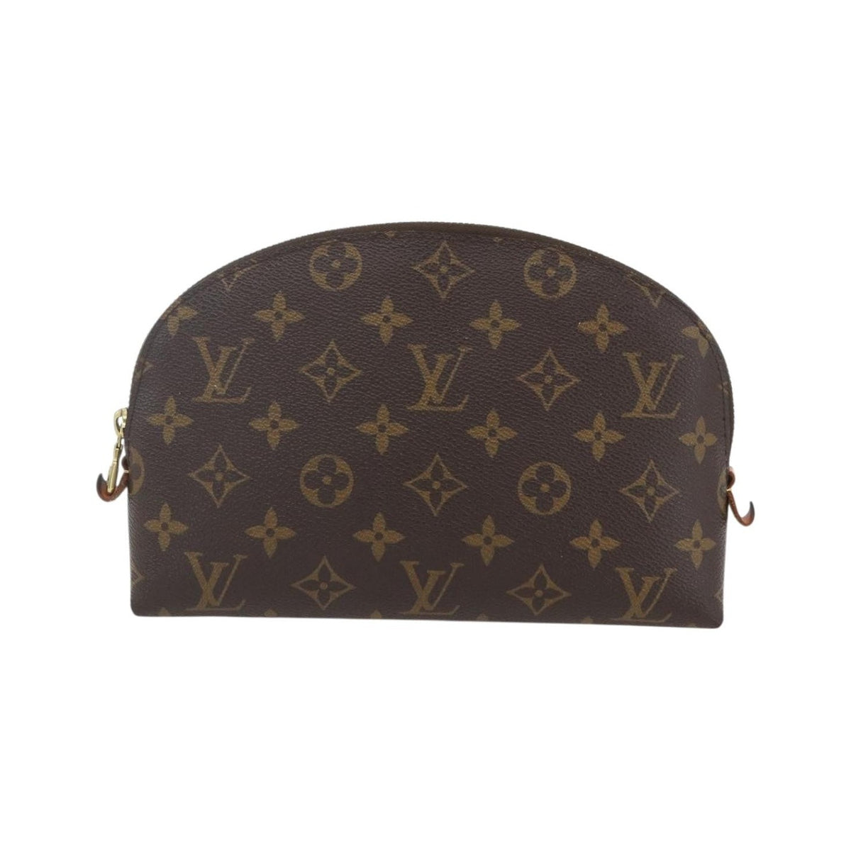 Louis Vuitton Cosmetic Monogram Canvas, Brown, Canvas, Clutch
