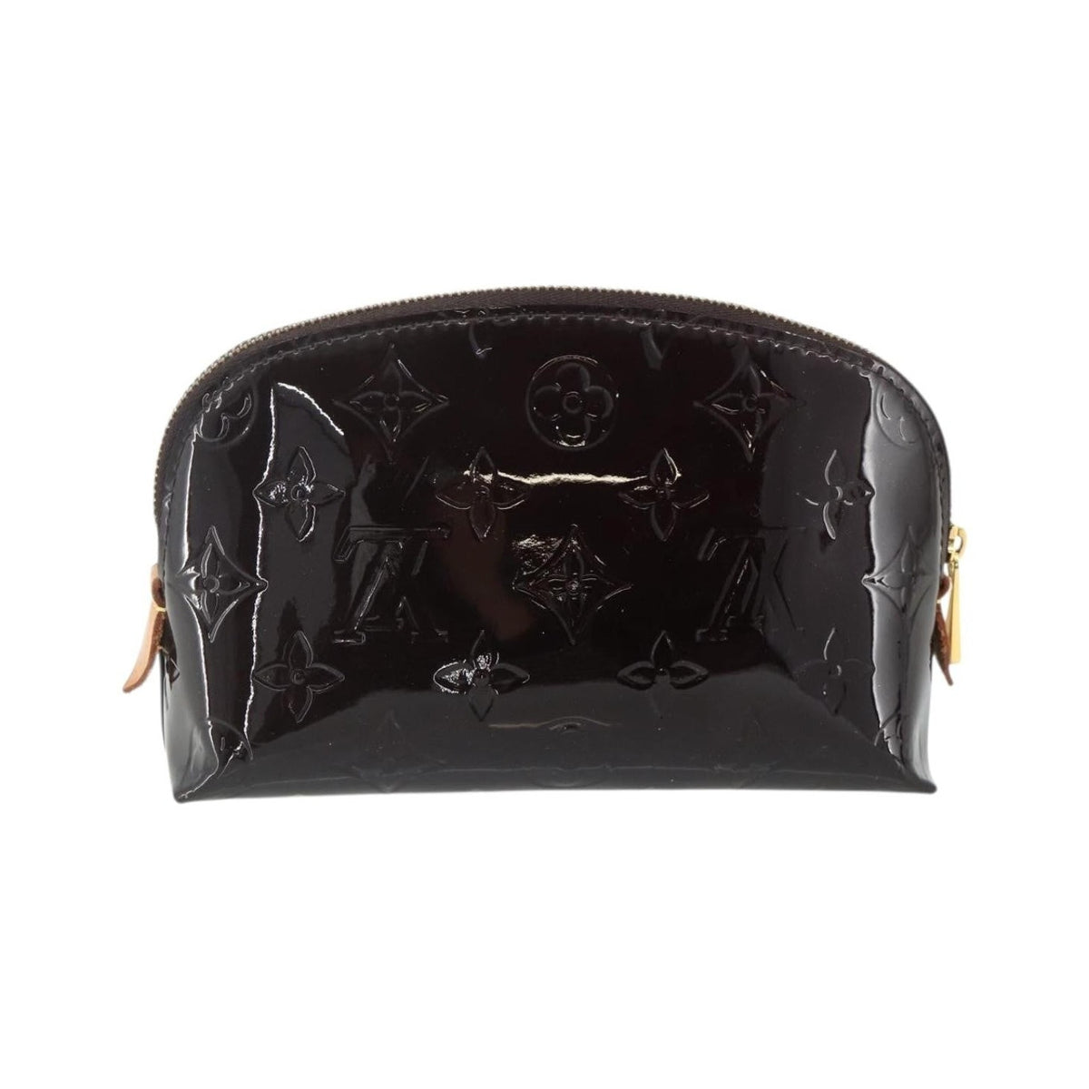 Louis Vuitton Cosmetic Monogram Vernis, Burgundy, Patent Leather, Toiletry Case