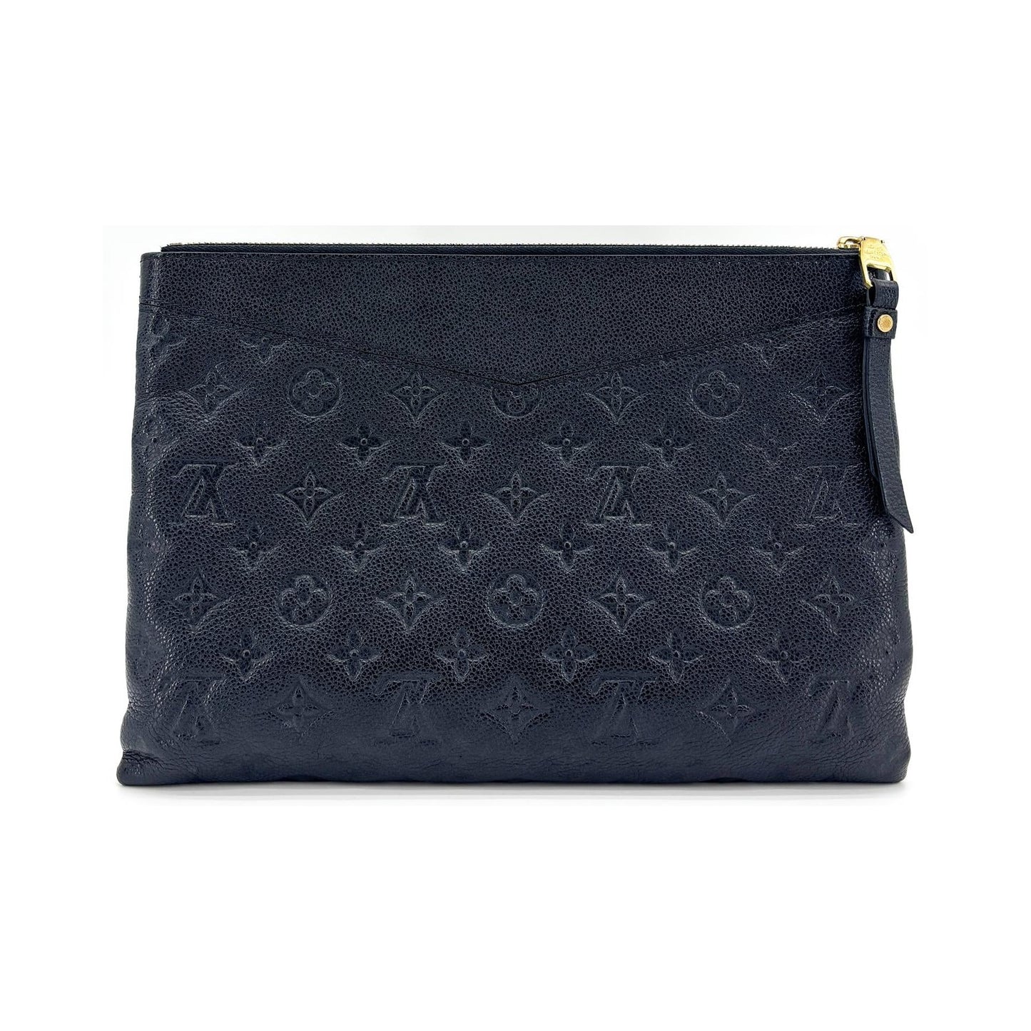 Louis Vuitton Cosmetic Pouch NM Monogram Canvas, Navy, Leather, Toiletry Case