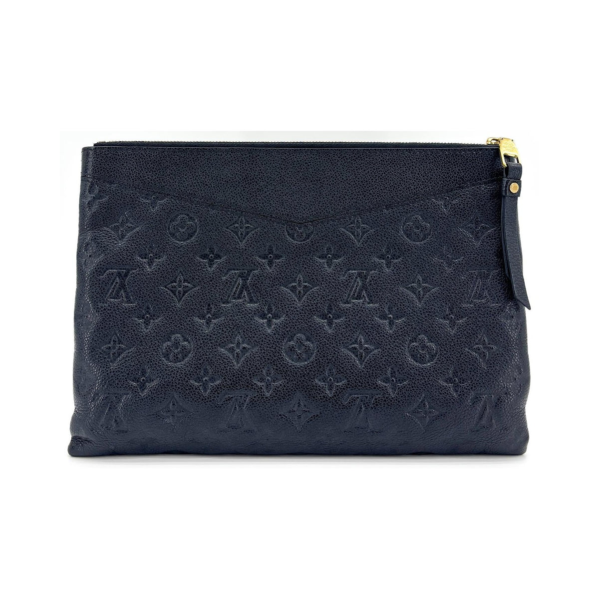 Louis Vuitton Cosmetic Pouch NM Monogram Canvas, Navy, Leather, Toiletry Case