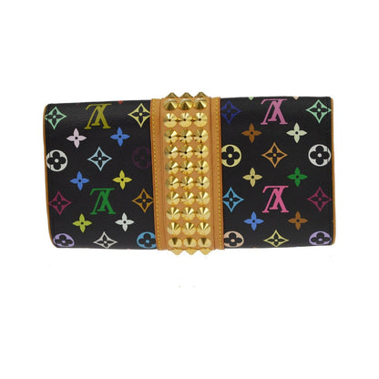 Louis Vuitton Courtney Clutch Monogram Multicolor, Multicolour, Canvas, Clutch