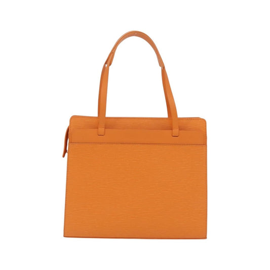 Louis Vuitton Croisette Damier with Braided Detail, Orange, Leather, Tote Bag
