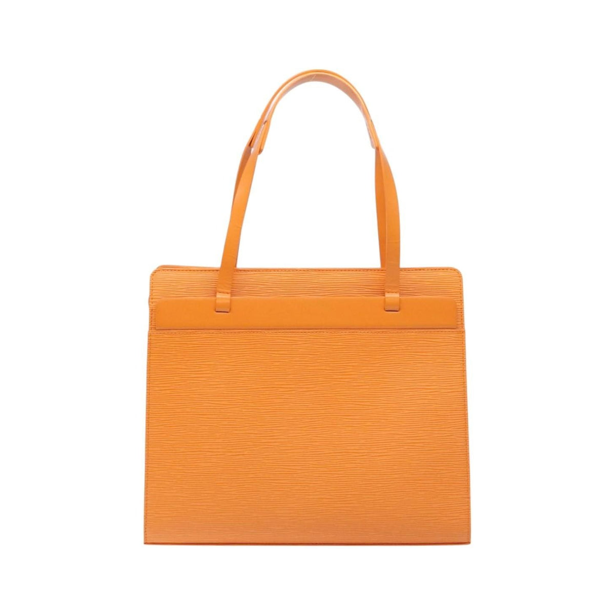 Louis Vuitton Croisette Epi Leather, Orange, Leather, Handbag