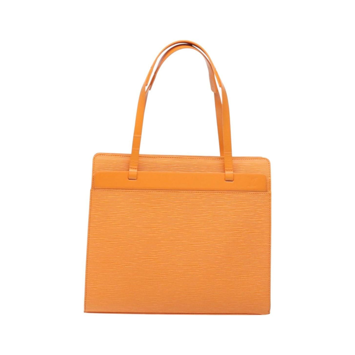 Louis Vuitton Croisette Epi Leather, Orange, Leather, Handbag
