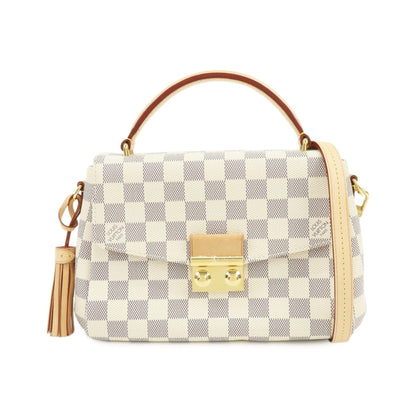 Louis Vuitton Croisette Epi Leather, White, Canvas, Tote Bag