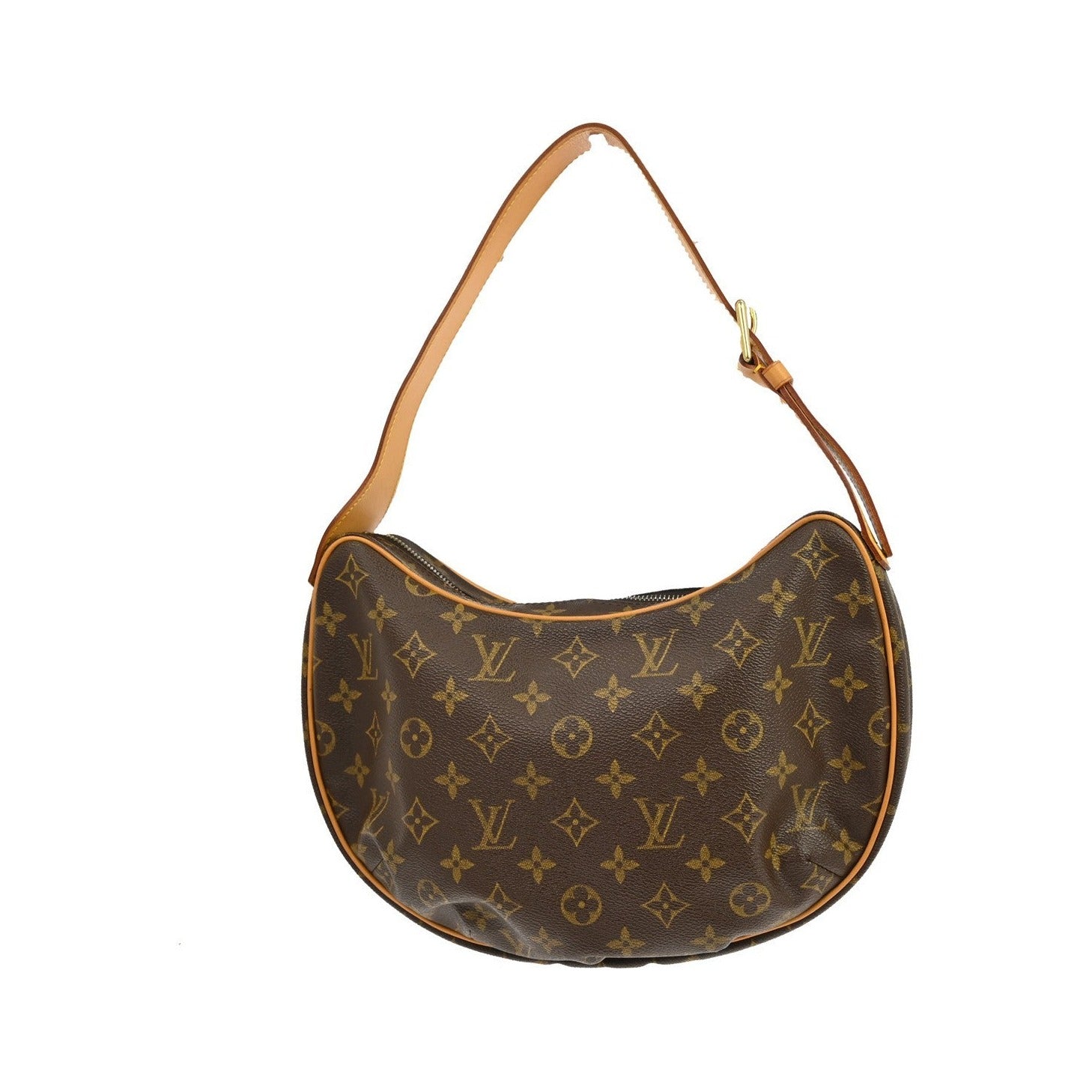 Louis Vuitton Croissant Monogram, Brown, Canvas, Shoulder Bag