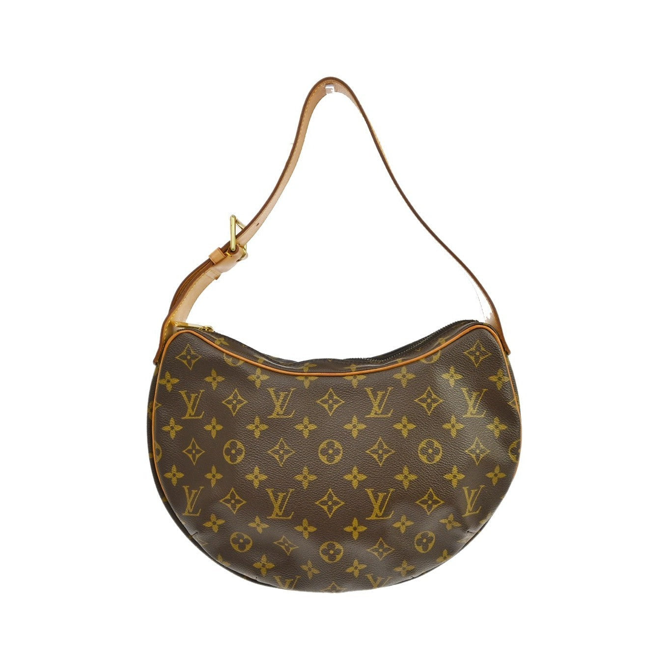 Louis Vuitton Croissant Monogram, Brown, Canvas, Shoulder Bag