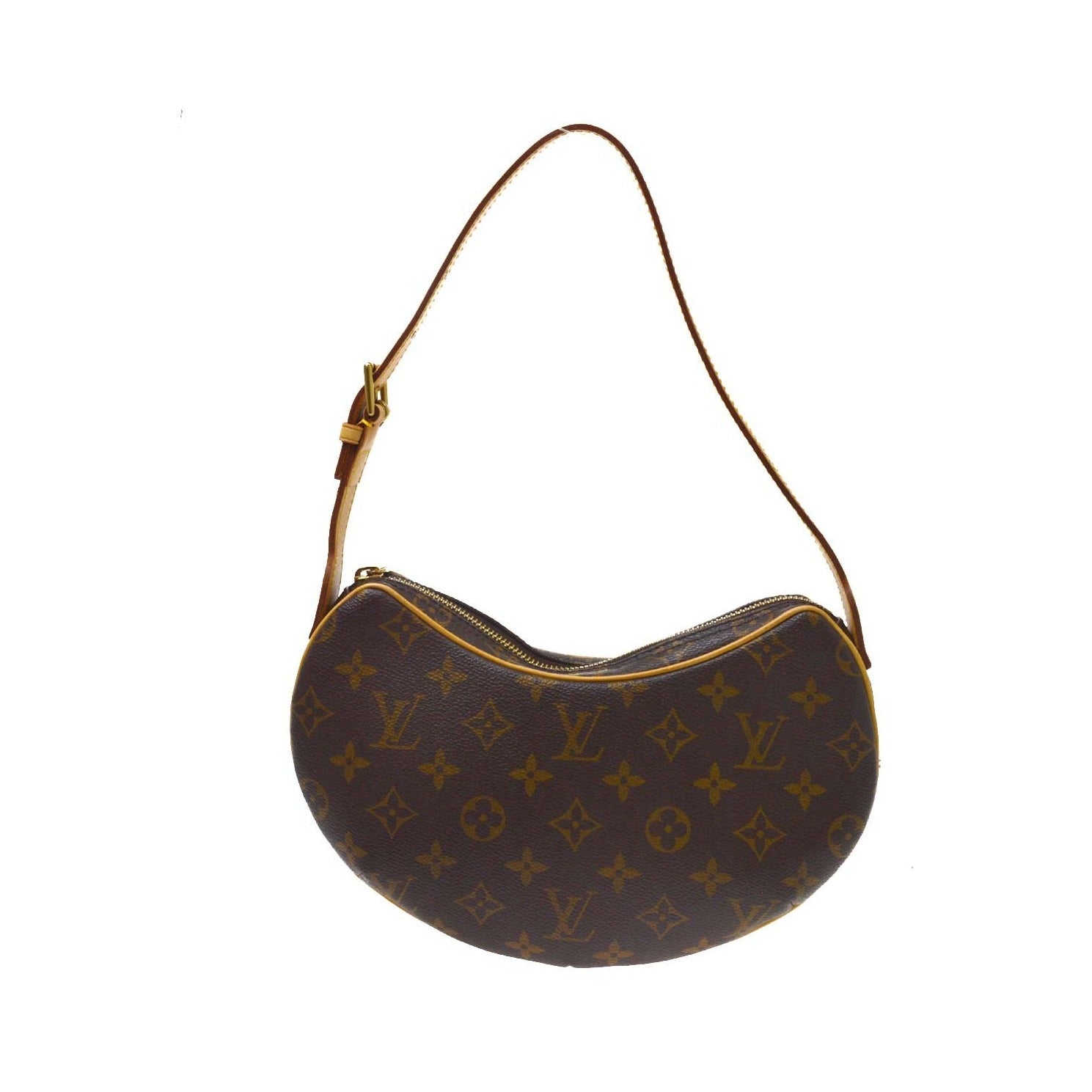 Louis Vuitton Croissant Monogram Canvas, Brown, Canvas, Handbag