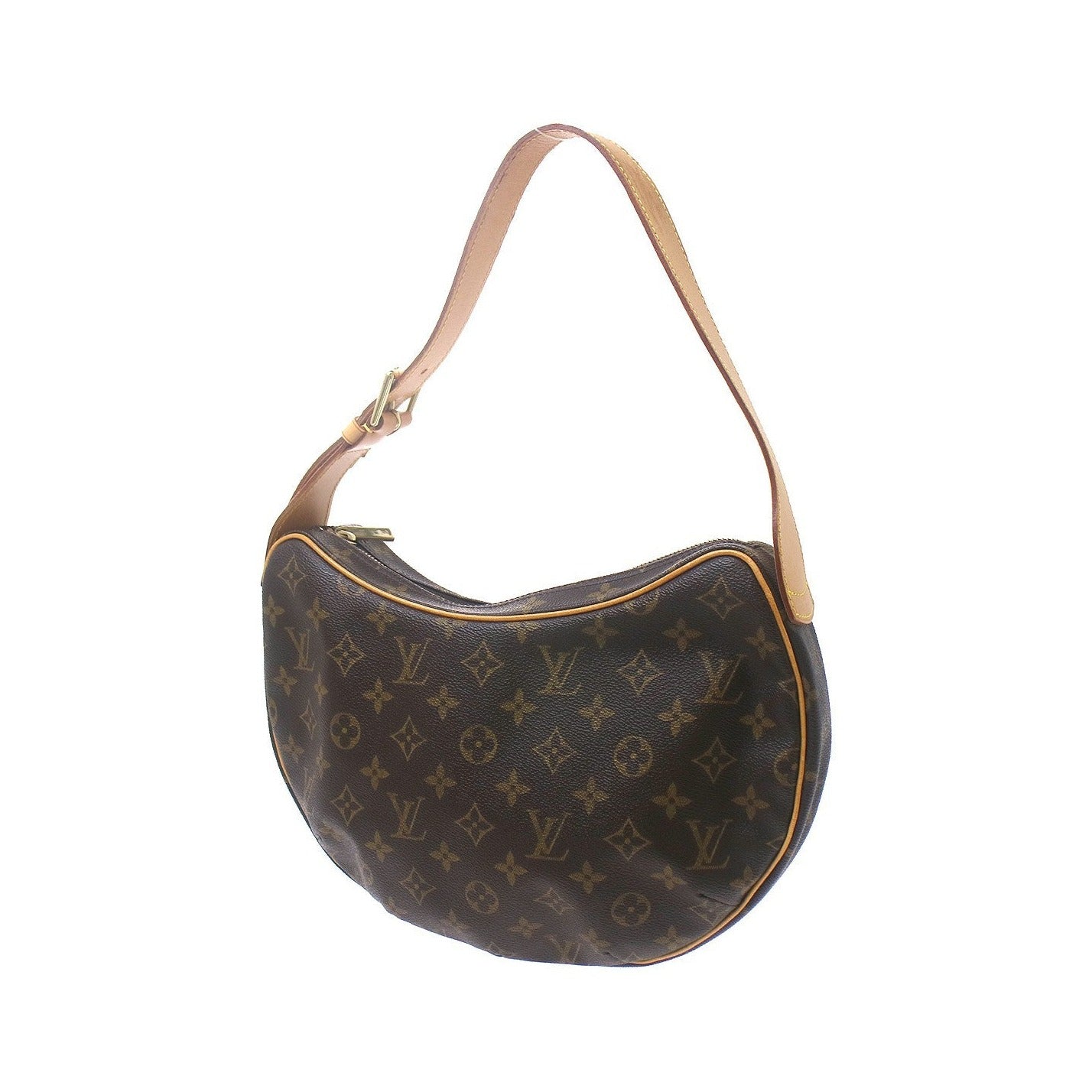 Louis Vuitton Croissant Monogram Canvas, Brown, Canvas, Handbag