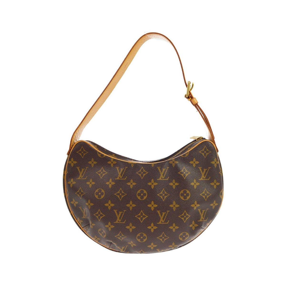 Louis Vuitton Croissant Monogram Canvas, Brown, Canvas, Handbag