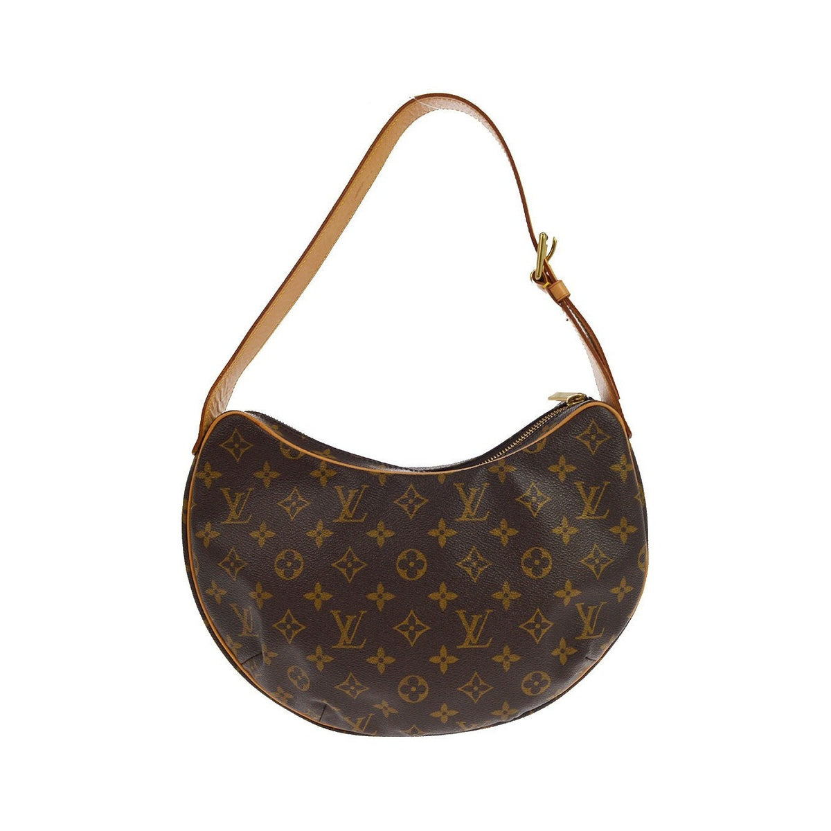 Louis Vuitton Croissant Monogram Canvas, Brown, Canvas, Handbag