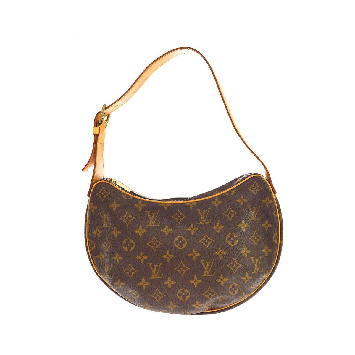 Louis Vuitton Croissant Monogram Canvas, Brown, Canvas, Handbag