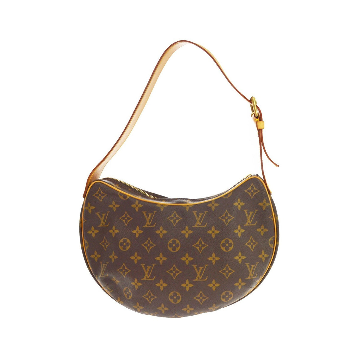 Louis Vuitton Croissant Monogram Canvas, Brown, Canvas, Handbag