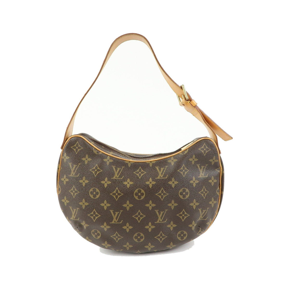 Louis Vuitton Croissant Monogram Canvas, Brown, Canvas, Handbag