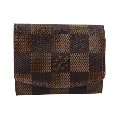 Louis Vuitton Cuff Case Monogram Damier, Brown, Canvas, Wallet