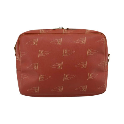 Louis Vuitton Cup Calvi Messenger Coated Canvas, Red, Canvas, Shoulder Bag