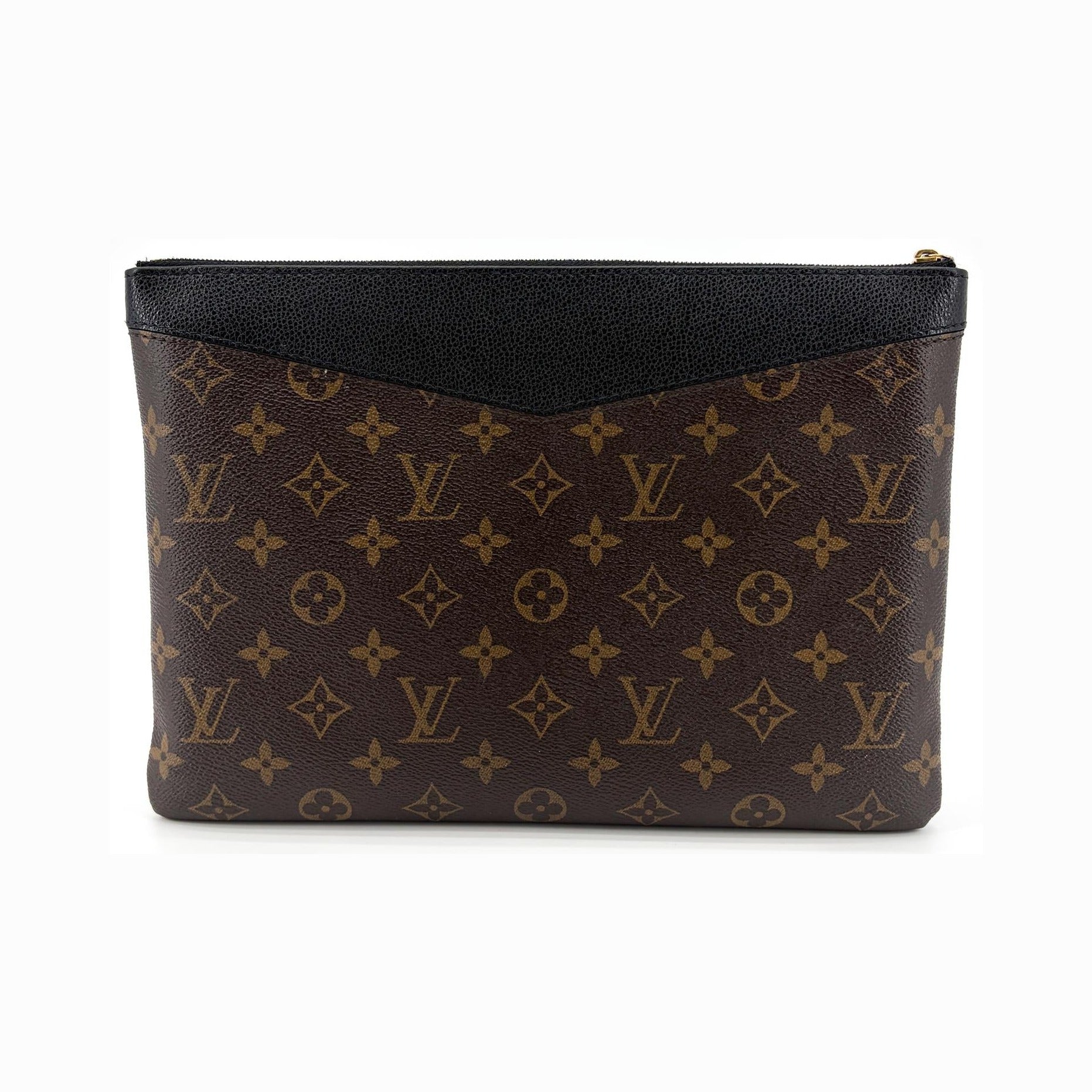 Louis Vuitton Daily Pouch Monogram, Brown, Canvas, Clutch
