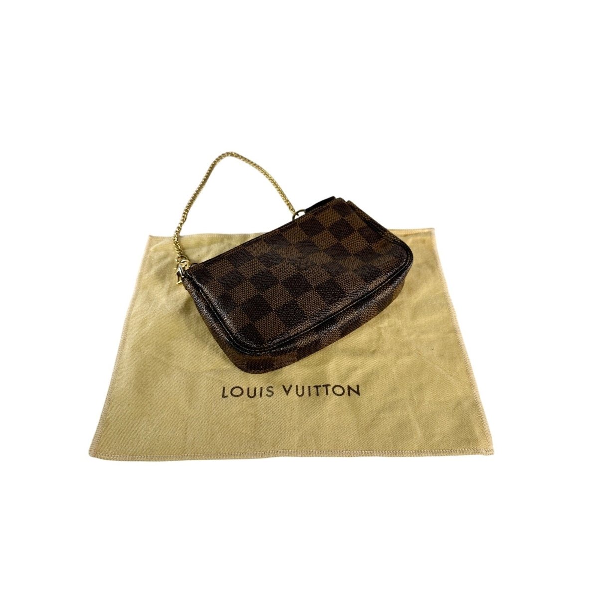 LOUIS VUITTON Damier Ebene Mini Pochette - Brandsamsara