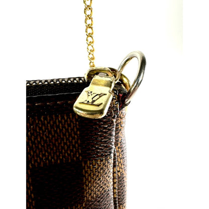 LOUIS VUITTON Damier Ebene Mini Pochette - Brandsamsara
