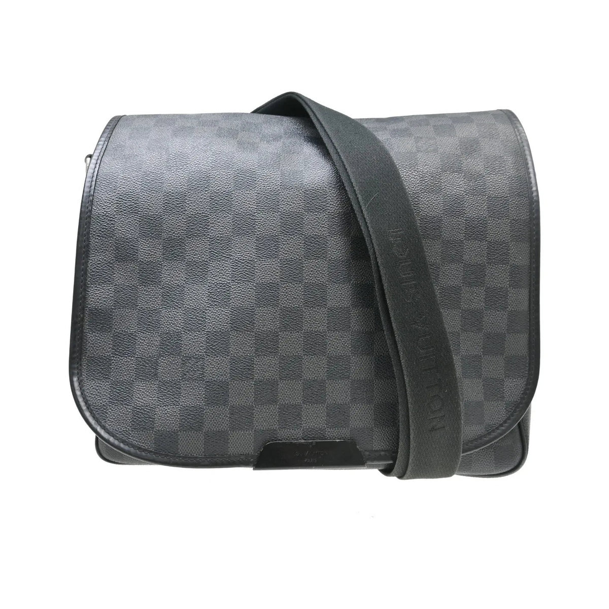 Louis Vuitton Daniel Messenger Damier Graphite, Black, Canvas, Shoulder Bag