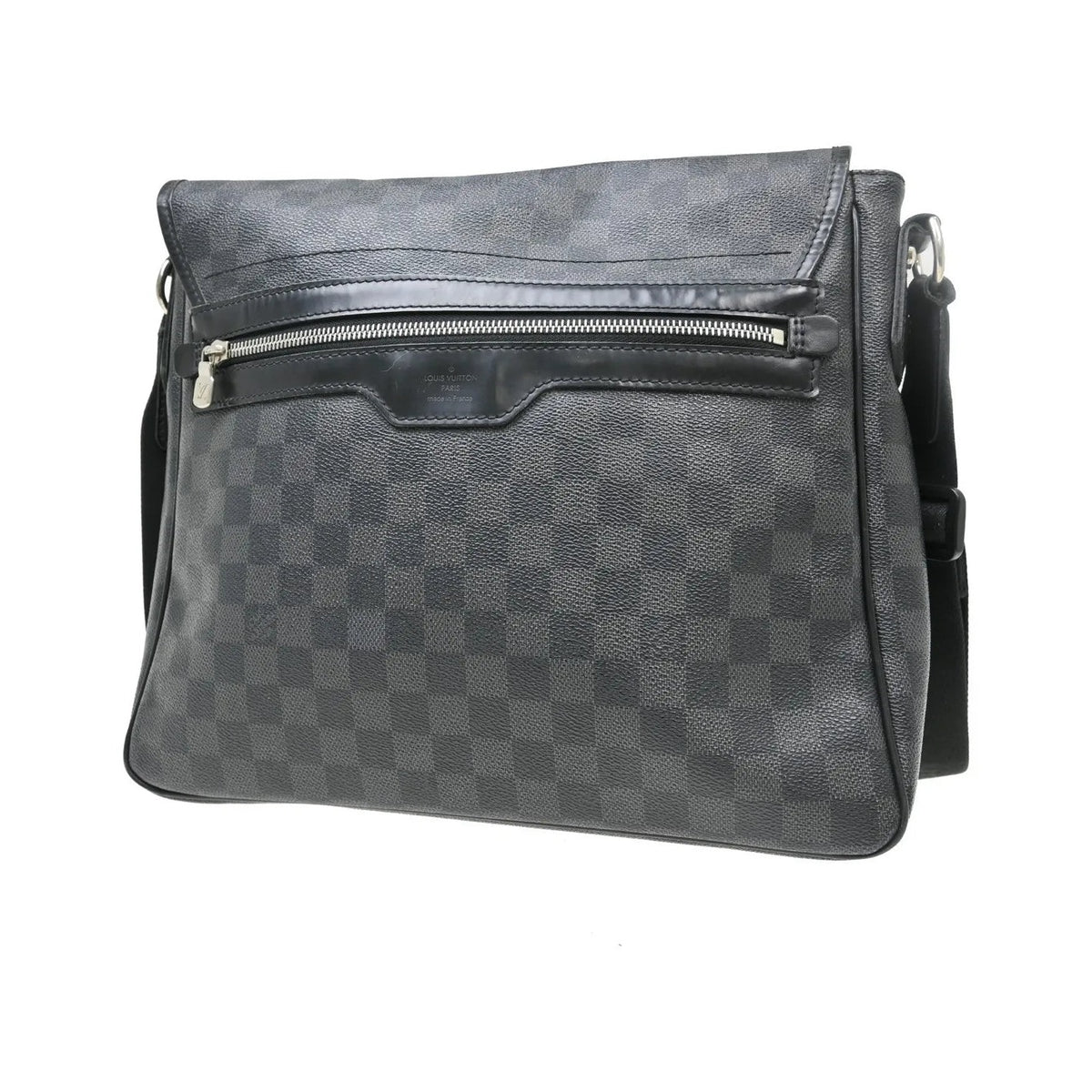 Louis Vuitton Daniel Messenger Damier Graphite, Black, Canvas, Shoulder Bag